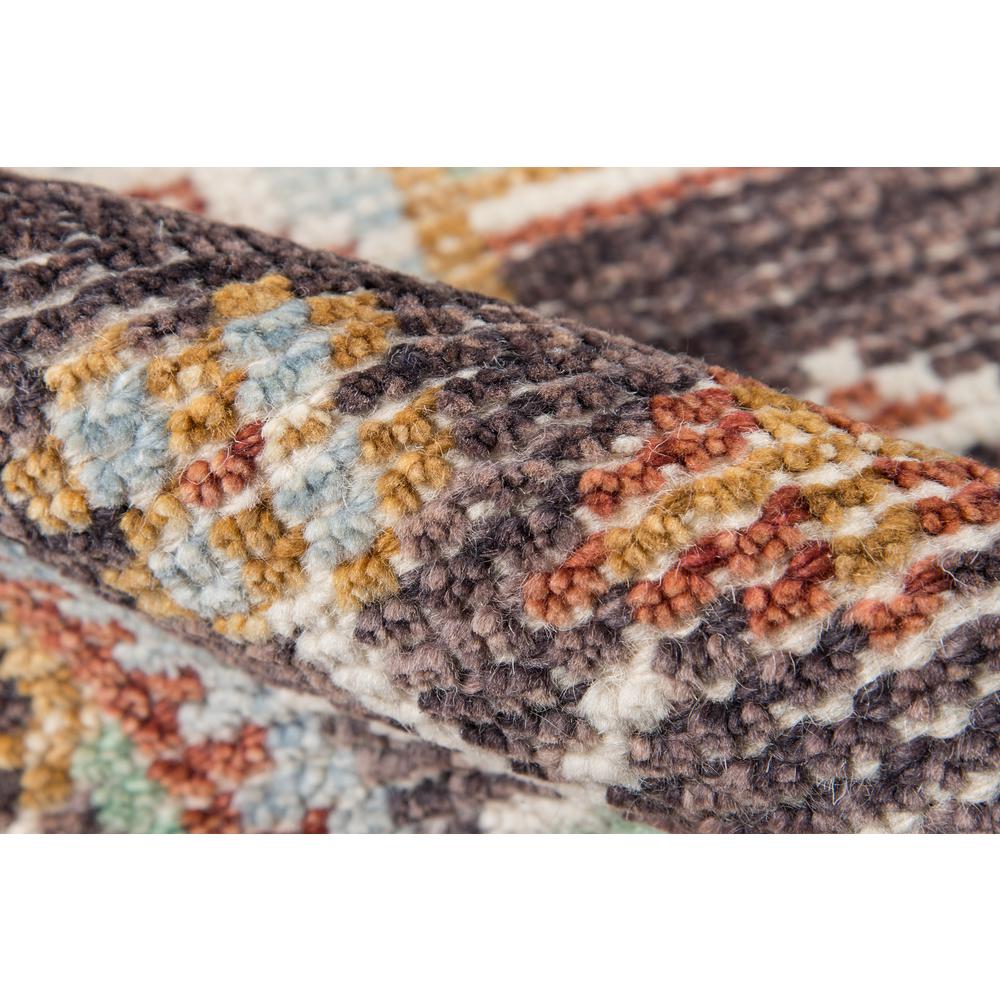 Traditional Rectangle Area Rug, Brown, 10' X 14'. Picture 4