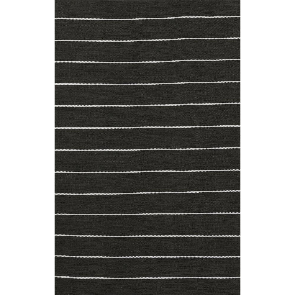 Contemporary Rectangle Area Rug, Black, 7'6" X 9'6". Picture 1
