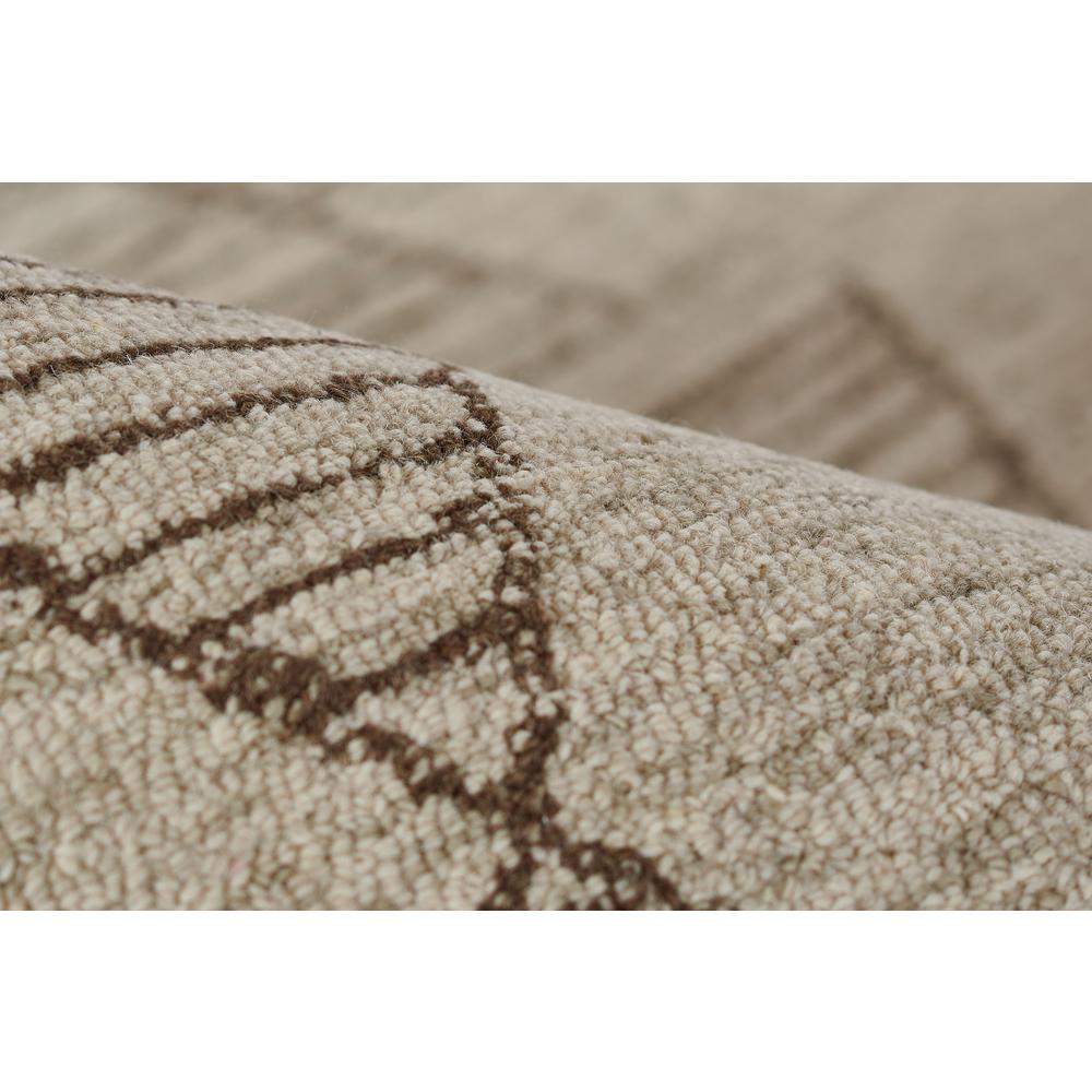 Contemporary Rectangle Area Rug, Grey, 9' X 12'. Picture 4