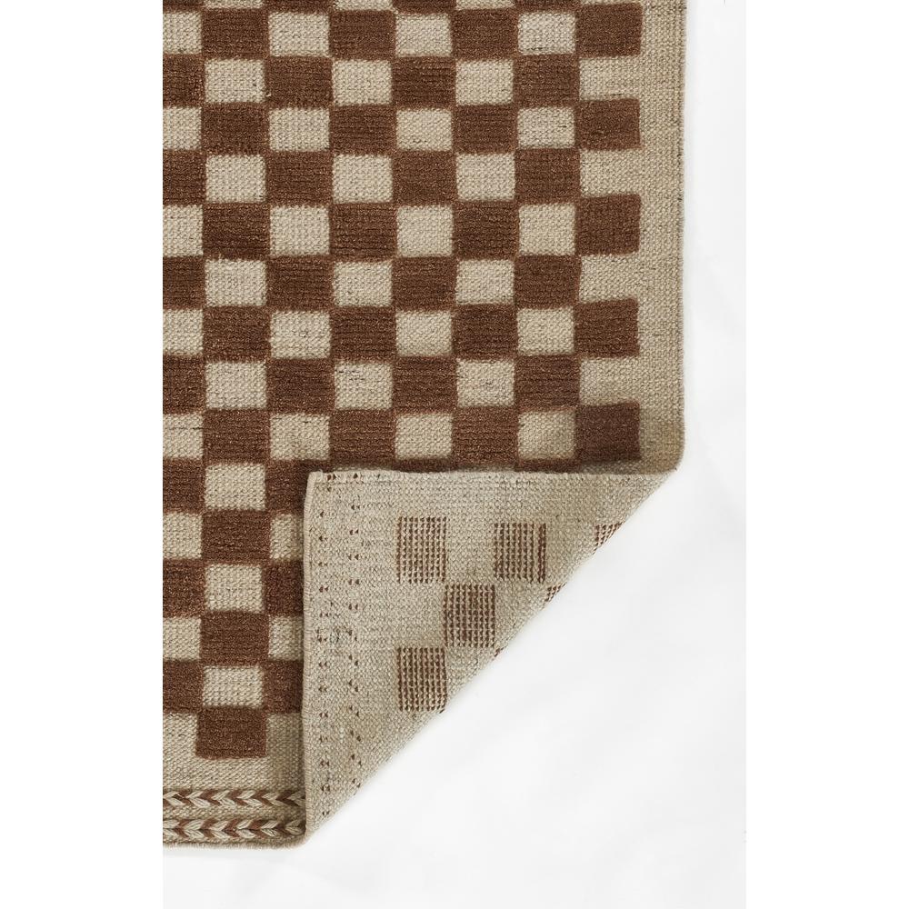 Contemporary Rectangle Area Rug, Brown, 8' X 10'. Picture 3