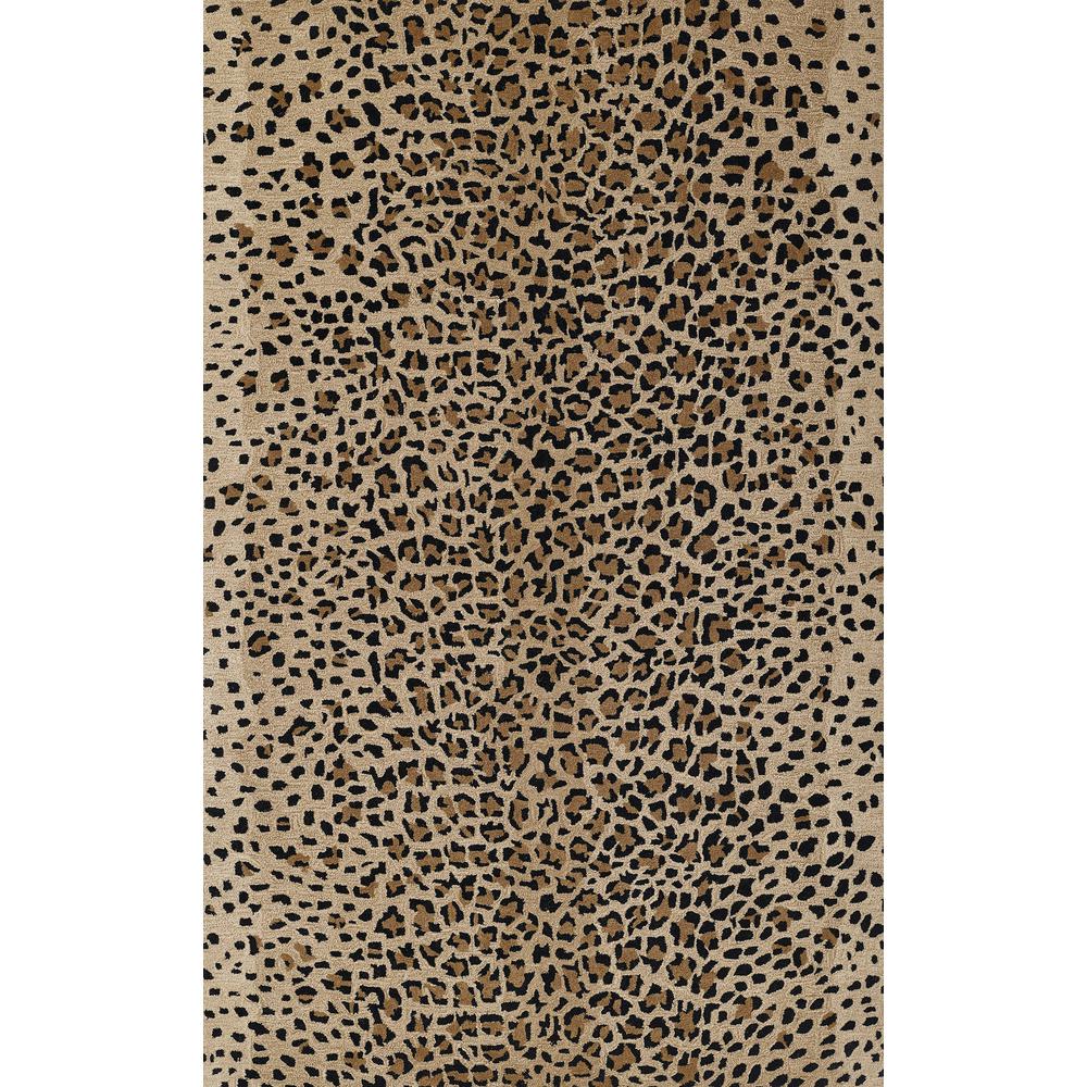 Contemporary Rectangle Area Rug, Beige, 7'9" X 9'9". Picture 1