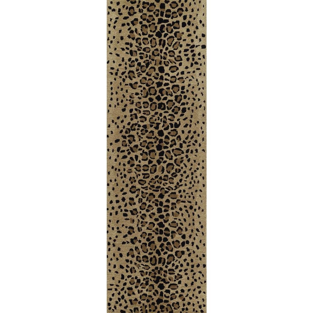 Contemporary Rectangle Area Rug, Beige, 7'9" X 9'9". Picture 5