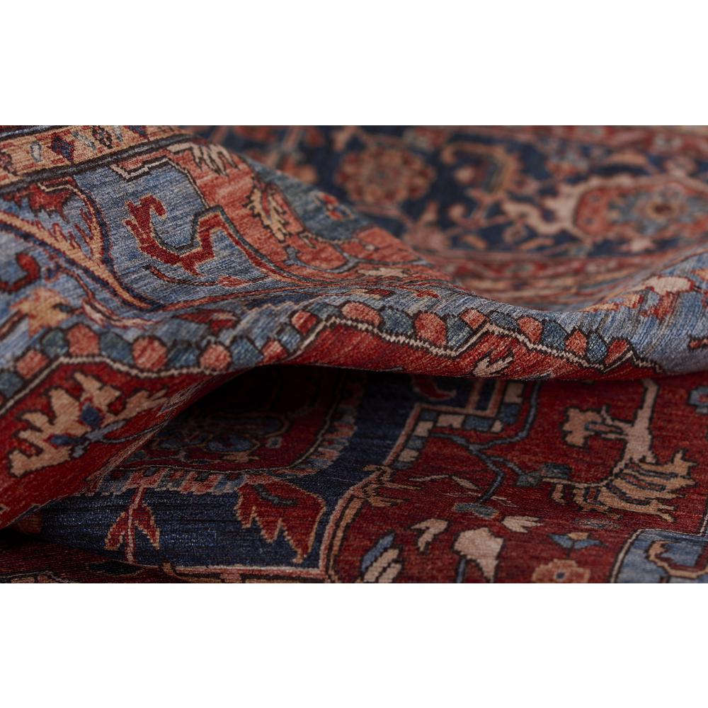 Traditional Rectangle Area Rug, Red, 7'6" X 9'6". Picture 10