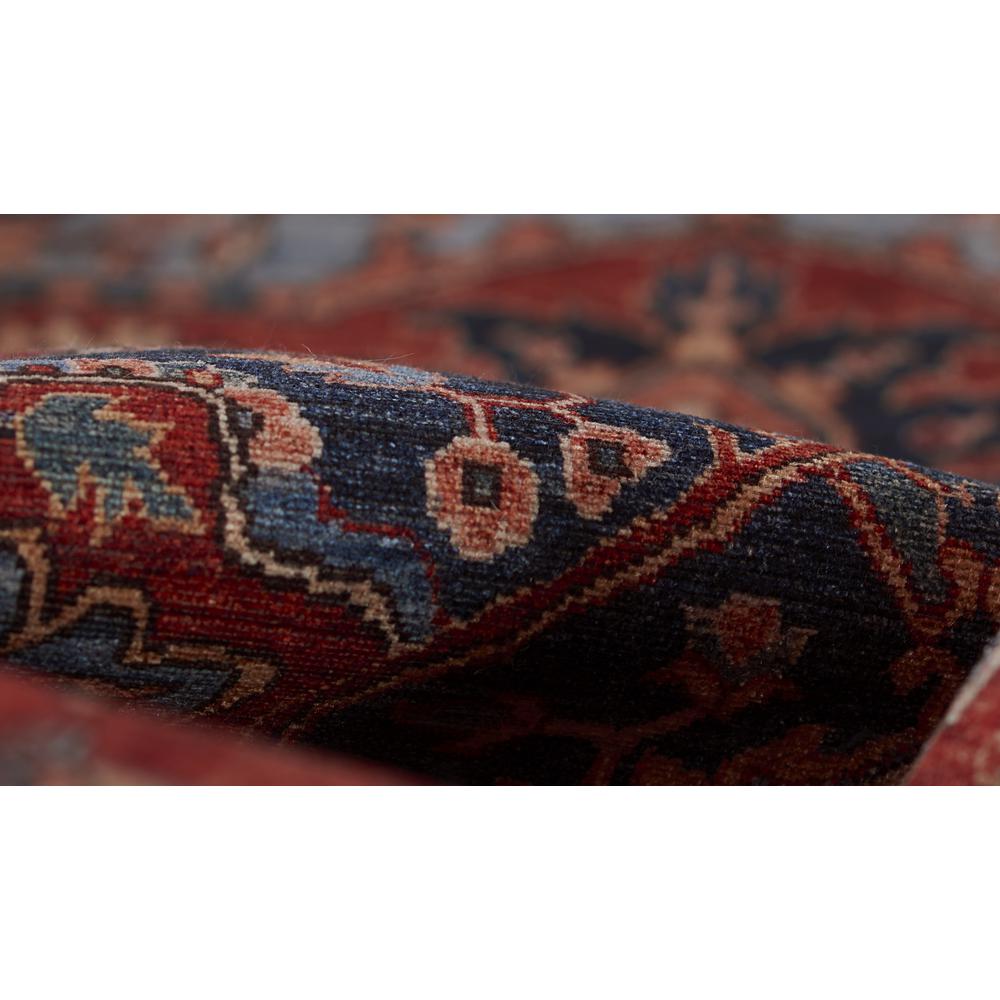 Traditional Rectangle Area Rug, Red, 7'6" X 9'6". Picture 4