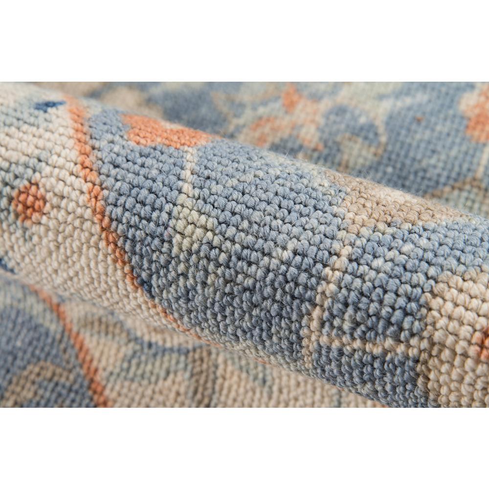 Traditional Rectangle Area Rug, Blue, 9'9" X 12'6". Picture 4