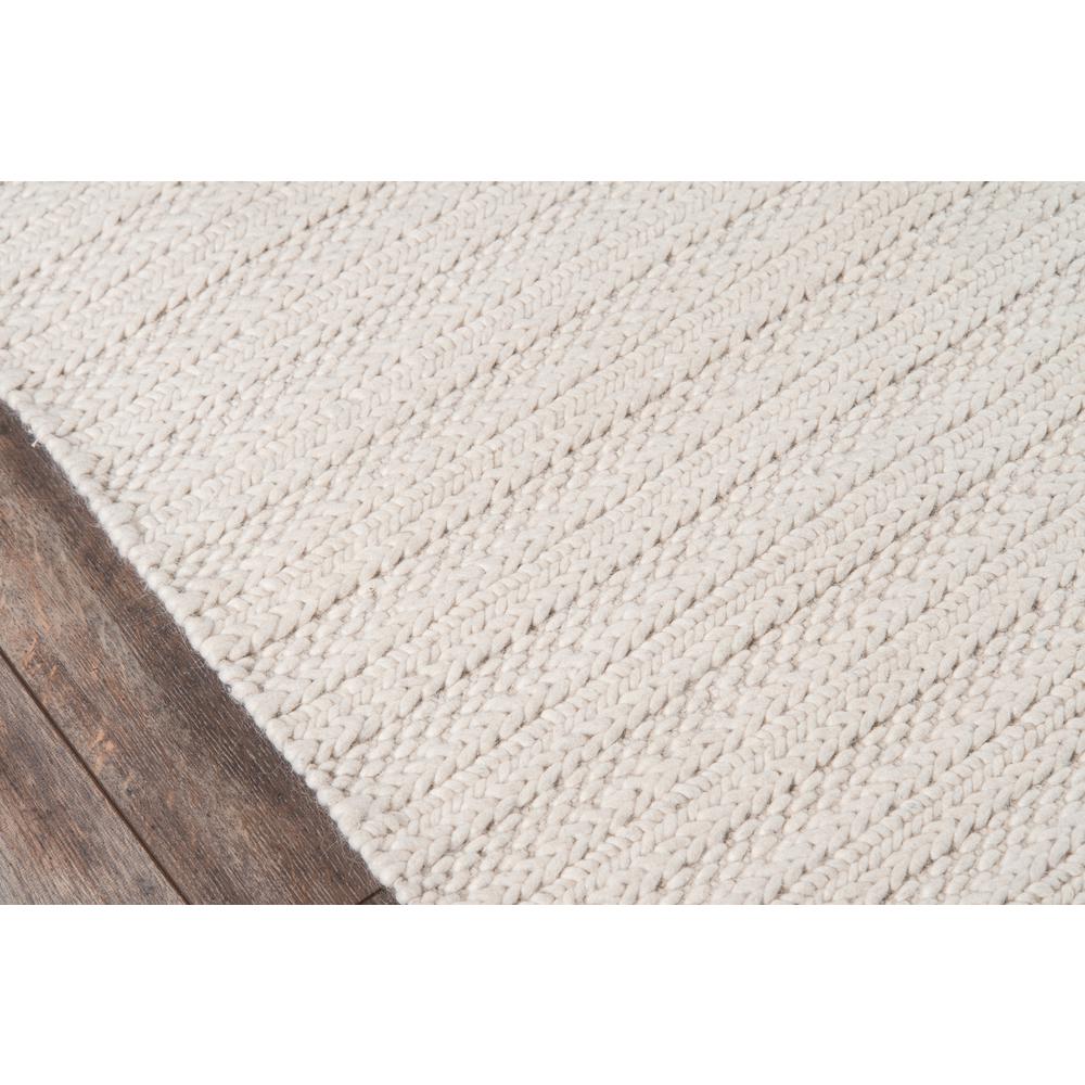 Contemporary Rectangle Area Rug, Ivory, 8'9" X 11'9". Picture 3