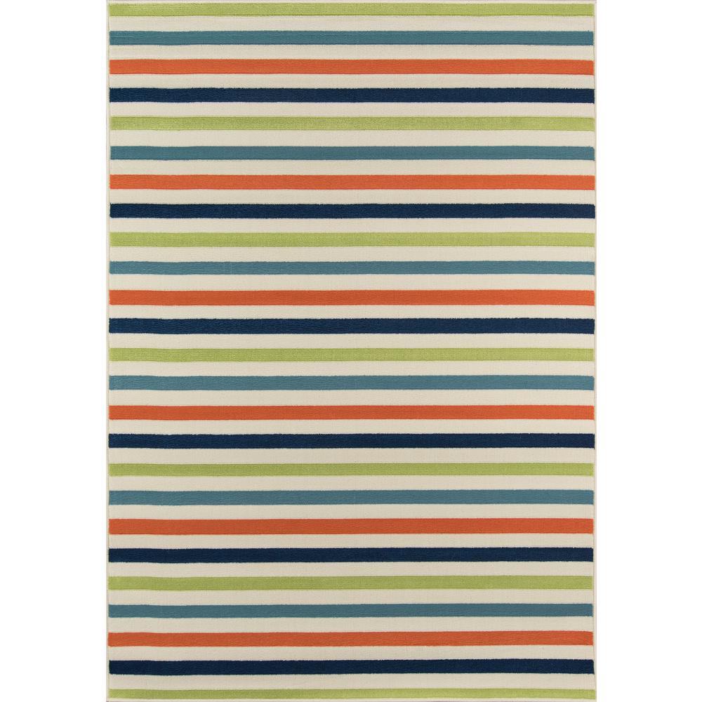 Contemporary Rectangle Area Rug, Multi, 7'10" X 10'10". Picture 1