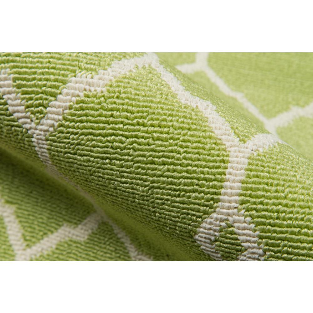 Contemporary Rectangle Area Rug, Green, 7'10" X 10'10". Picture 4