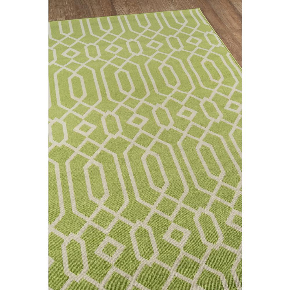 Contemporary Rectangle Area Rug, Green, 7'10" X 10'10". Picture 2