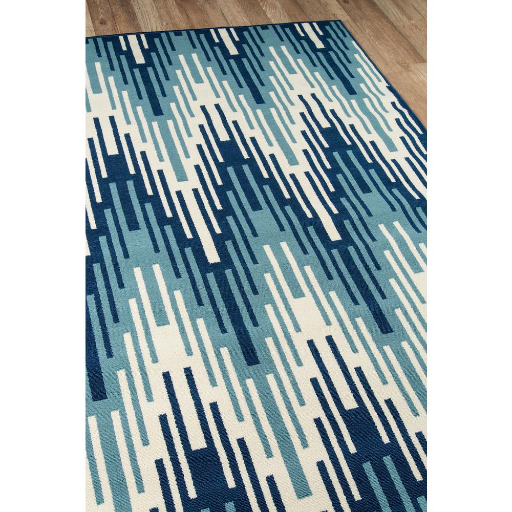 Contemporary Rectangle Area Rug, Blue, 7'10" X 10'10". Picture 2
