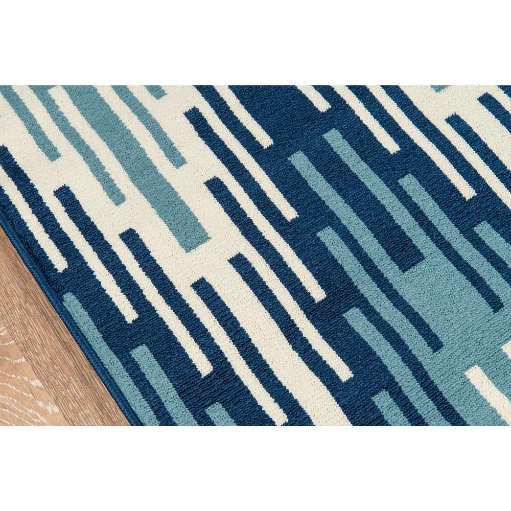 Contemporary Rectangle Area Rug, Blue, 7'10" X 10'10". Picture 3