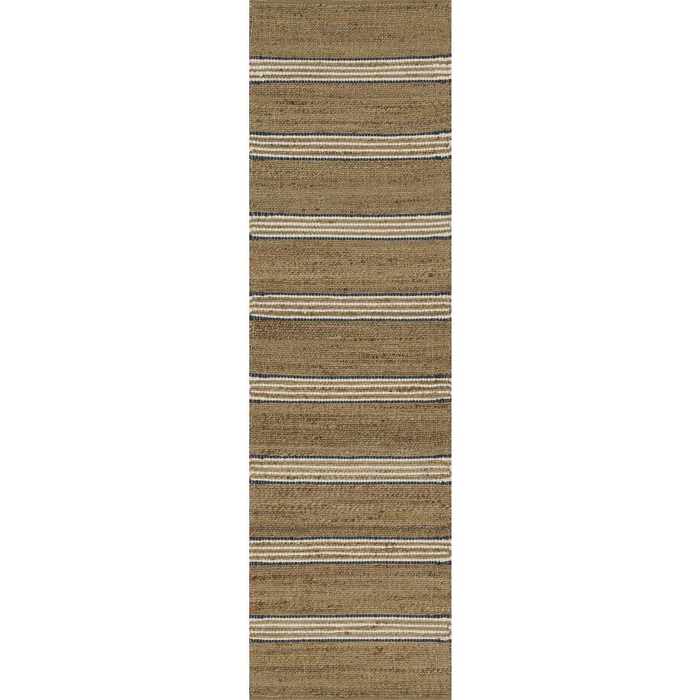 Contemporary Rectangle Area Rug, Blue, 10' X 14'. Picture 5