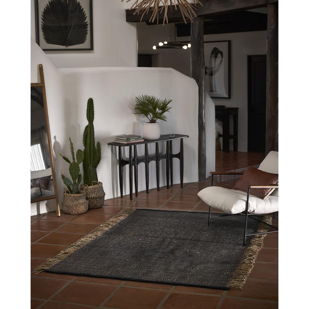 Contemporary Rectangle Area Rug, Blue, 10' X 14'. Picture 10
