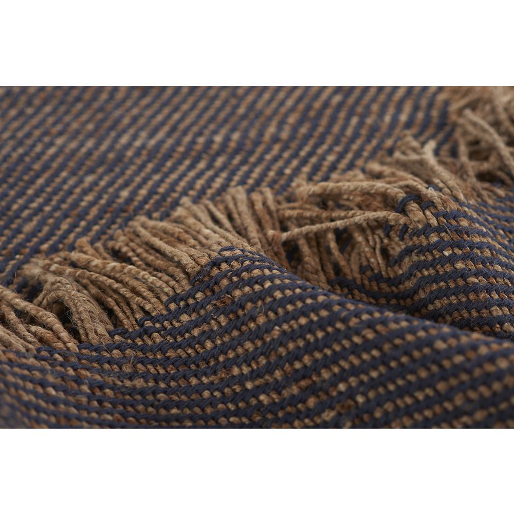 Contemporary Rectangle Area Rug, Blue, 10' X 14'. Picture 8
