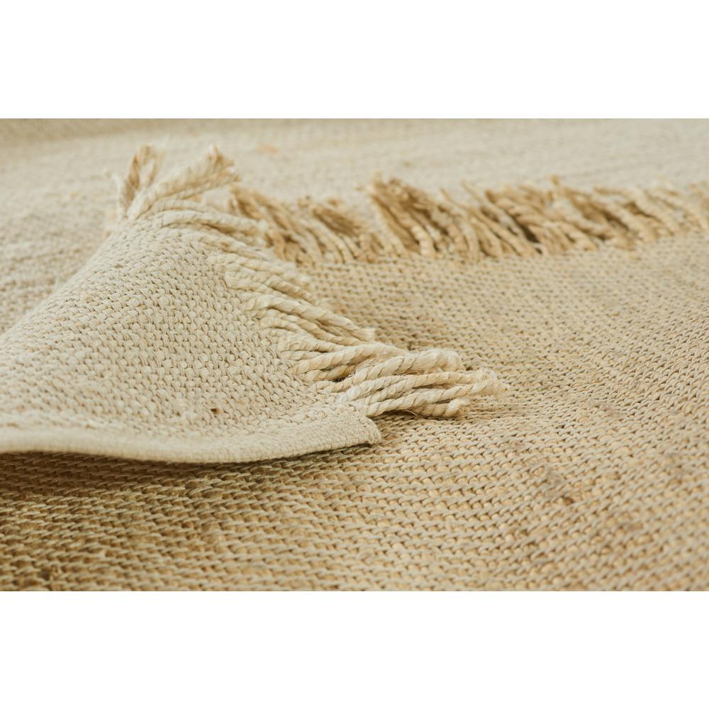 Contemporary Rectangle Area Rug, Ivory, 10' X 14'. Picture 9