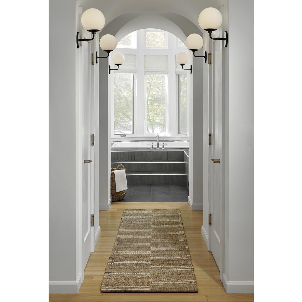 Contemporary Rectangle Area Rug, Natural, 10' X 14'. Picture 14