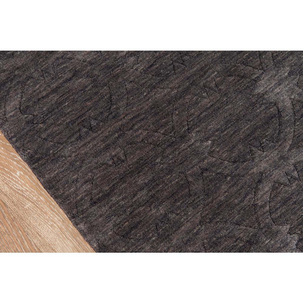 Contemporary Rectangle Area Rug, Charcoal, 9'6" X 13'6". Picture 3
