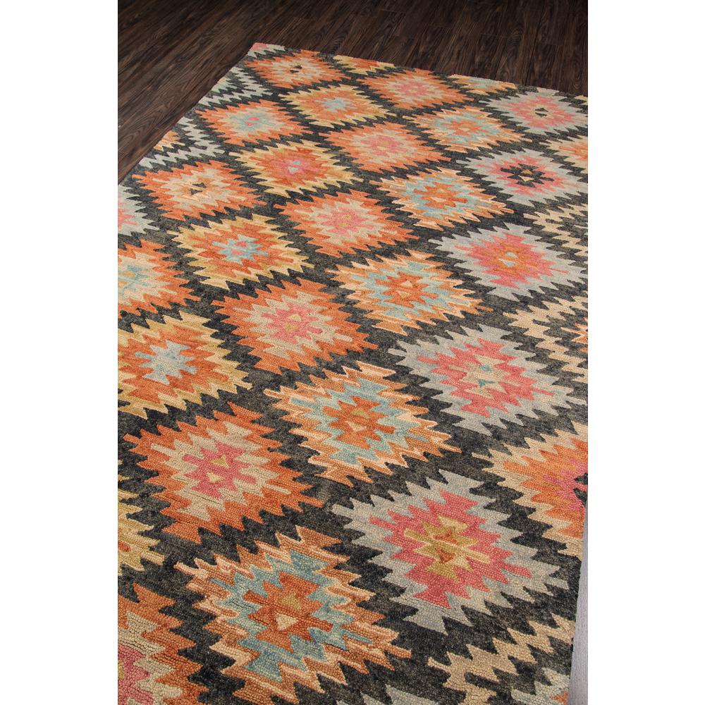 Transitional Rectangle Area Rug, Black, 9'6" X 13'6". Picture 2