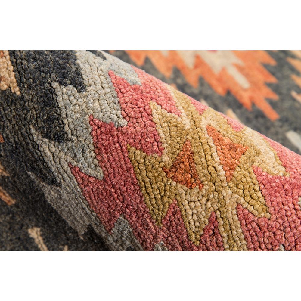 Transitional Rectangle Area Rug, Black, 9'6" X 13'6". Picture 4