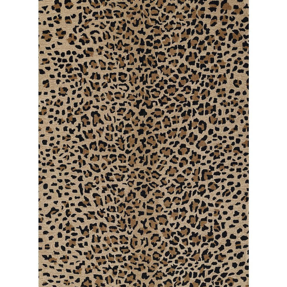 Contemporary Rectangle Area Rug, Beige, 8'9" X 11'9". Picture 7