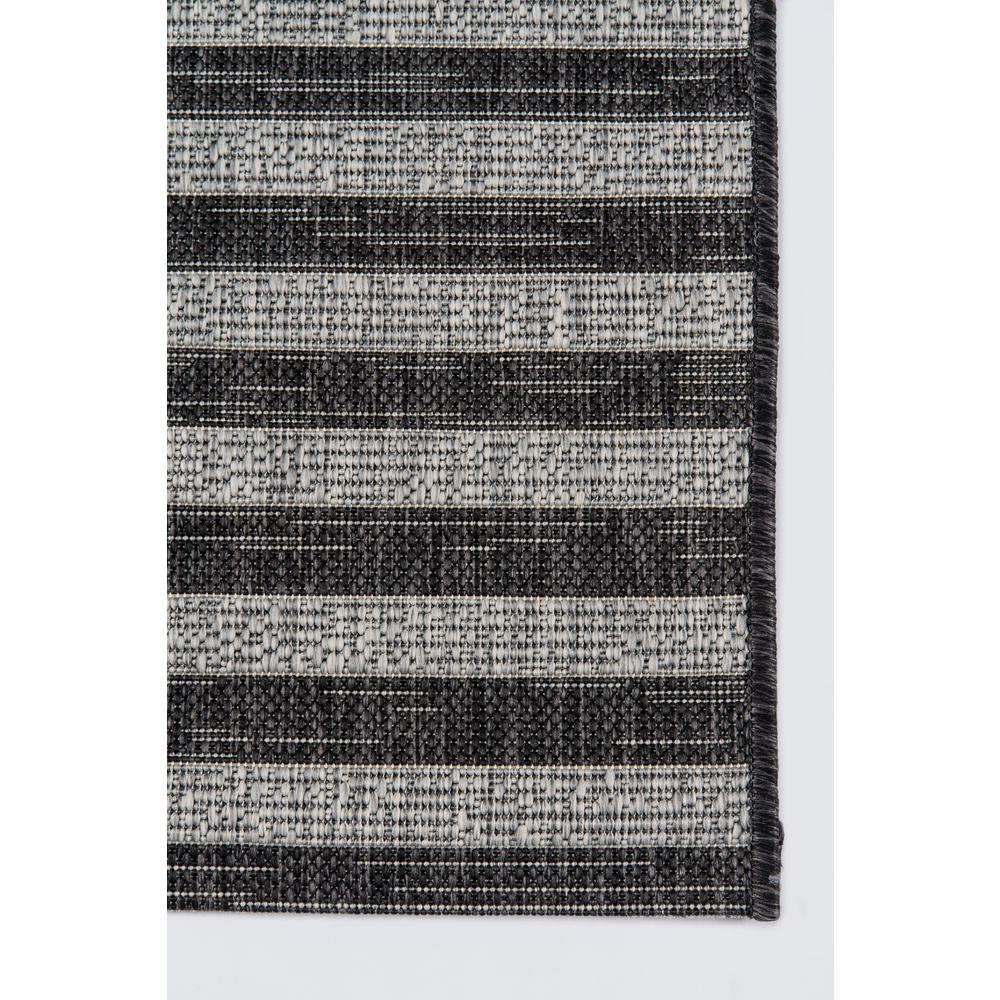 Contemporary Rectangle Area Rug, Charcoal, 9'3" X 12'6". Picture 3
