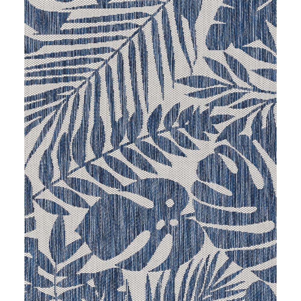 Transitional Rectangle Area Rug, Blue, 6'7" X 9'6". Picture 7