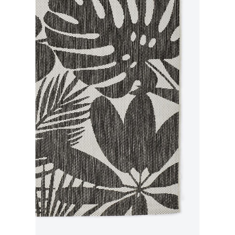 Transitional Rectangle Area Rug, Charcoal, 6'7" X 9'6". Picture 2