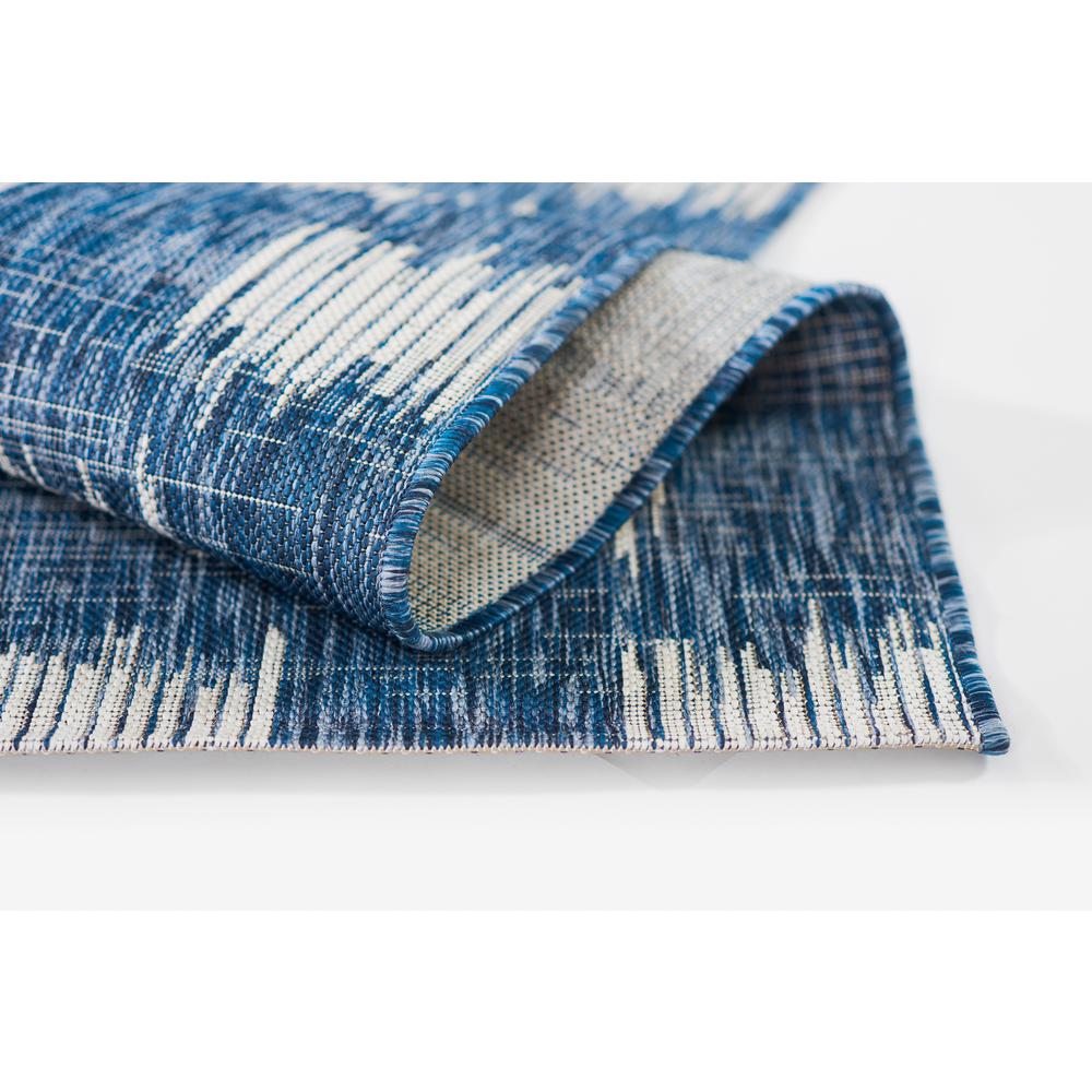 Transitional Rectangle Area Rug, Blue, 7'10" X 10'10". Picture 7