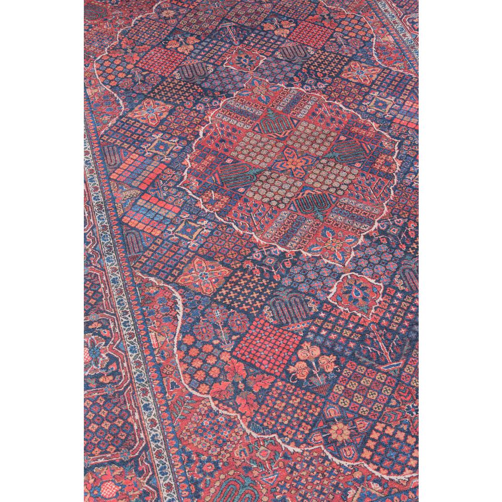 Traditional Rectangle Area Rug, Navy, 2' X 3'. Picture 2