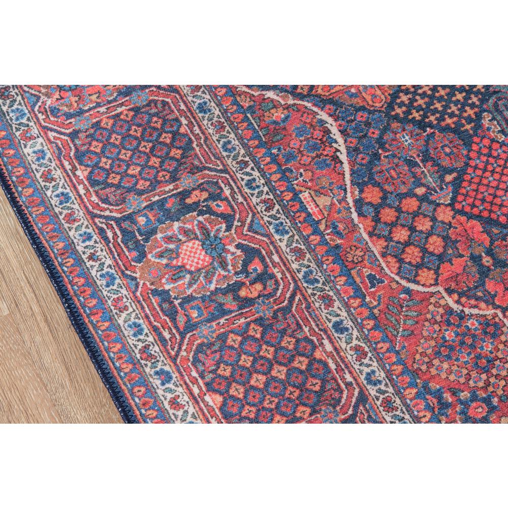 Traditional Rectangle Area Rug, Navy, 2' X 3'. Picture 3