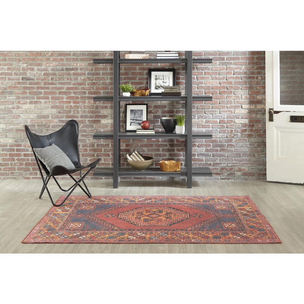 Traditional Rectangle Area Rug, Red, 10' X 14'. Picture 7