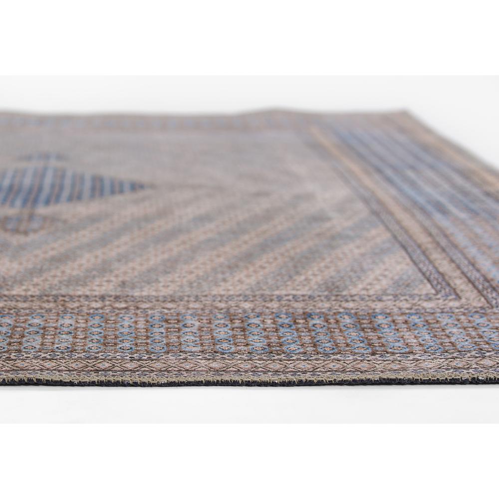 Traditional Rectangle Area Rug, Blue, 8'5" X 12'. Picture 6