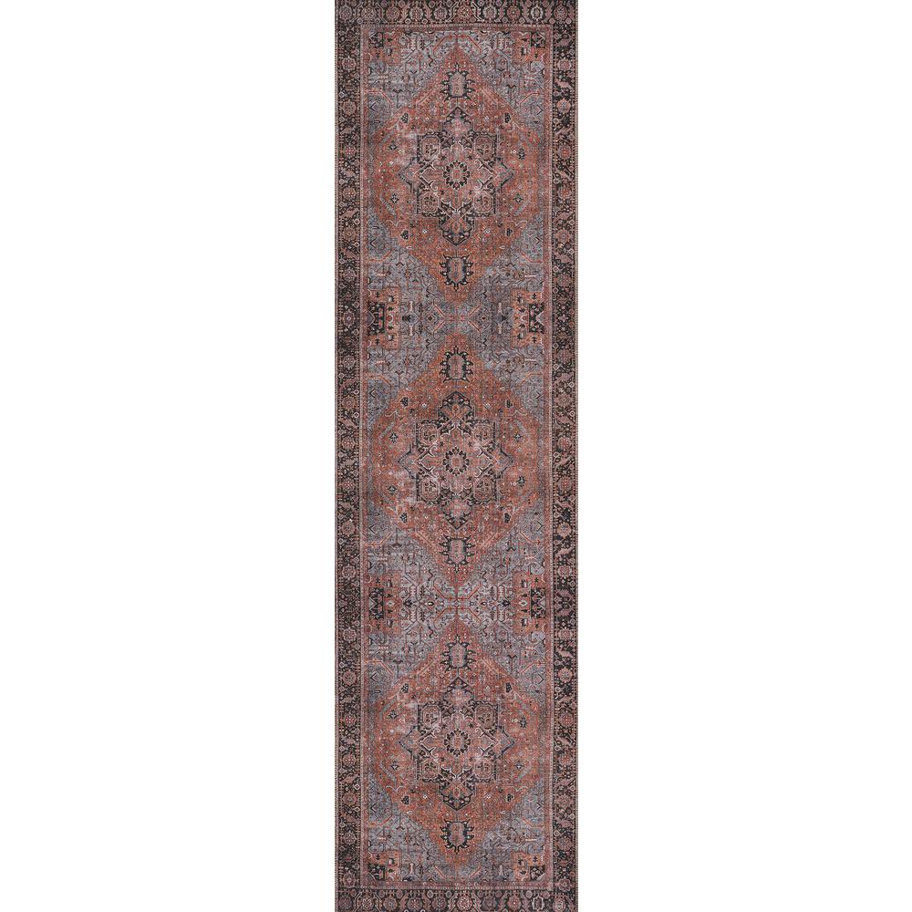 Traditional Rectangle Area Rug, Copper, 8'5" X 12'. Picture 5
