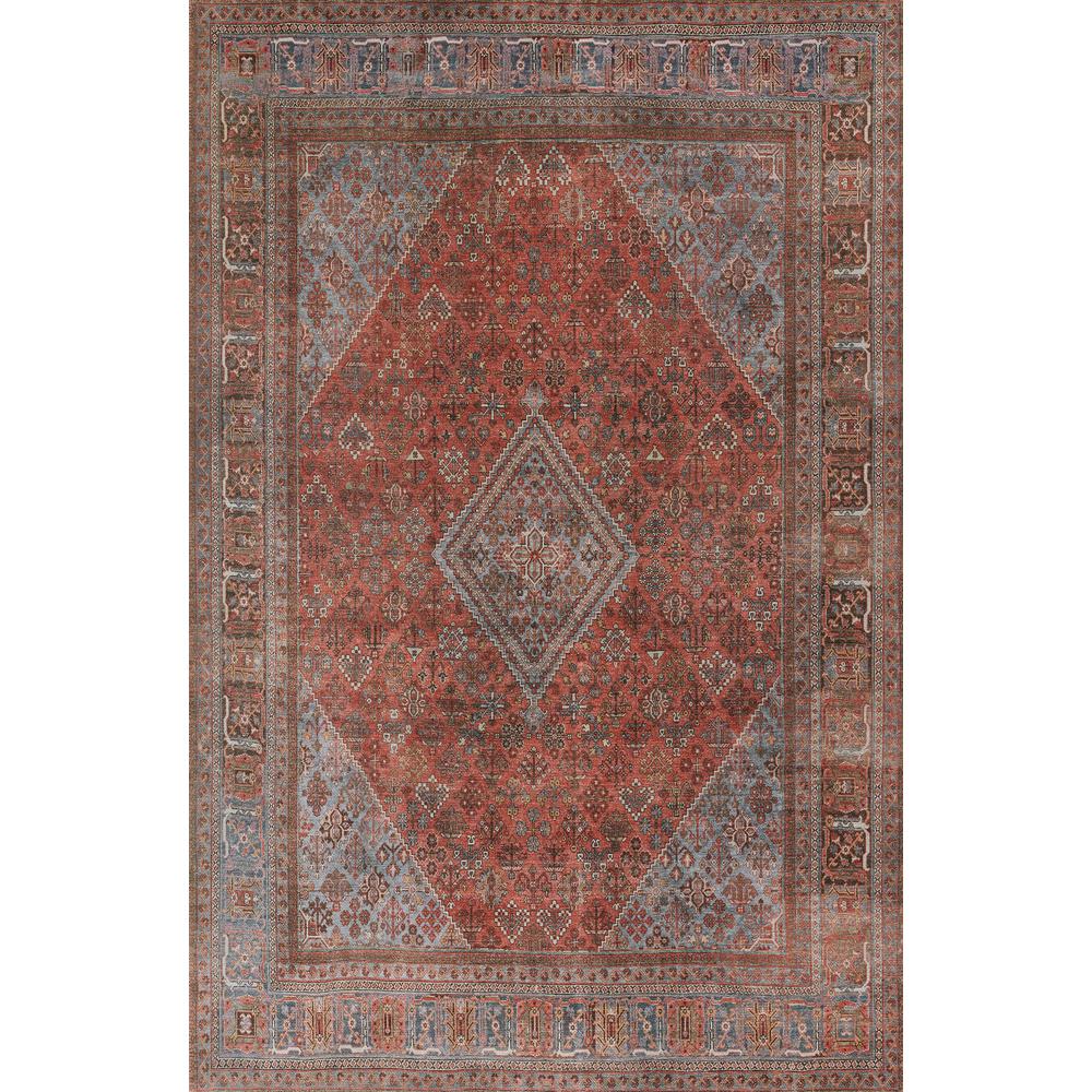 Traditional Rectangle Area Rug, Copper, 8'5" X 12'. Picture 1