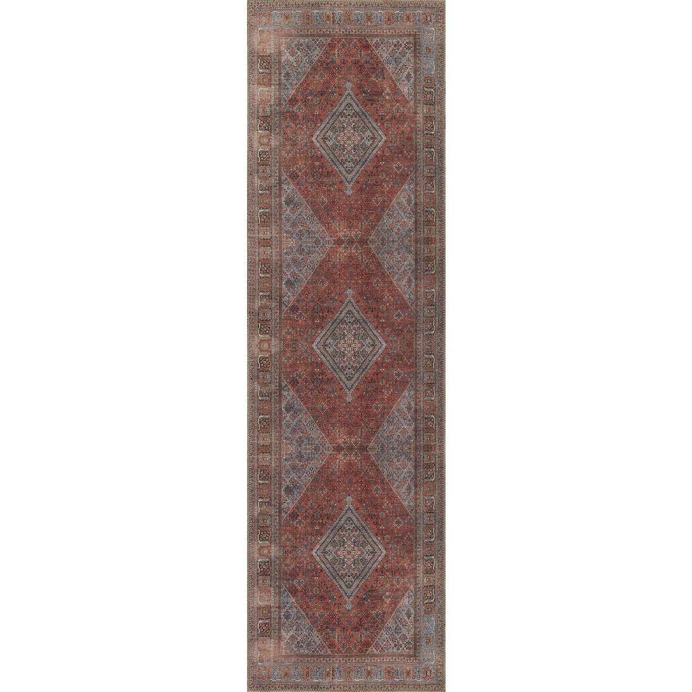 Traditional Rectangle Area Rug, Copper, 8'5" X 12'. Picture 5