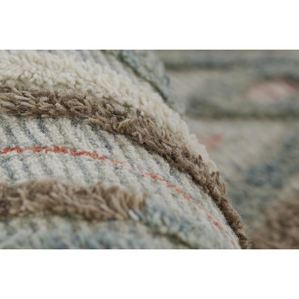 Contemporary Rectangle Area Rug, Multi, 4' X 6'. Picture 4