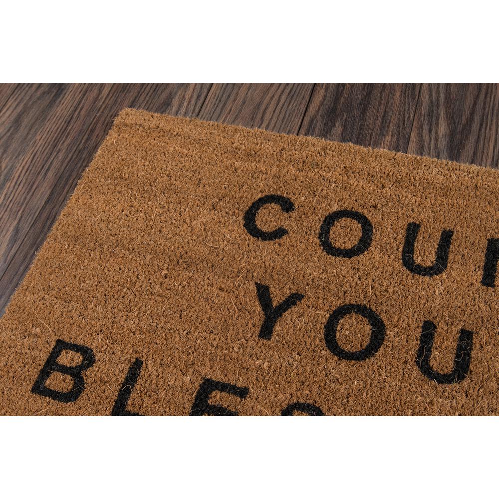 Contemporary Rectangle Area Rug, Natural, 1'6" X 2'6". Picture 2