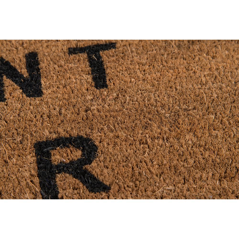 Contemporary Rectangle Area Rug, Natural, 1'6" X 2'6". Picture 3