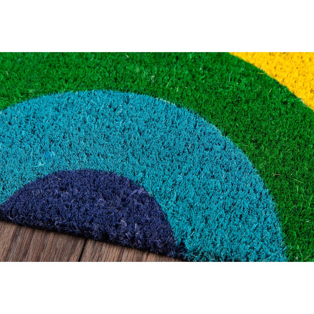 Contemporary Rectangle Area Rug, Multi, 1'4" X 2'6". Picture 3