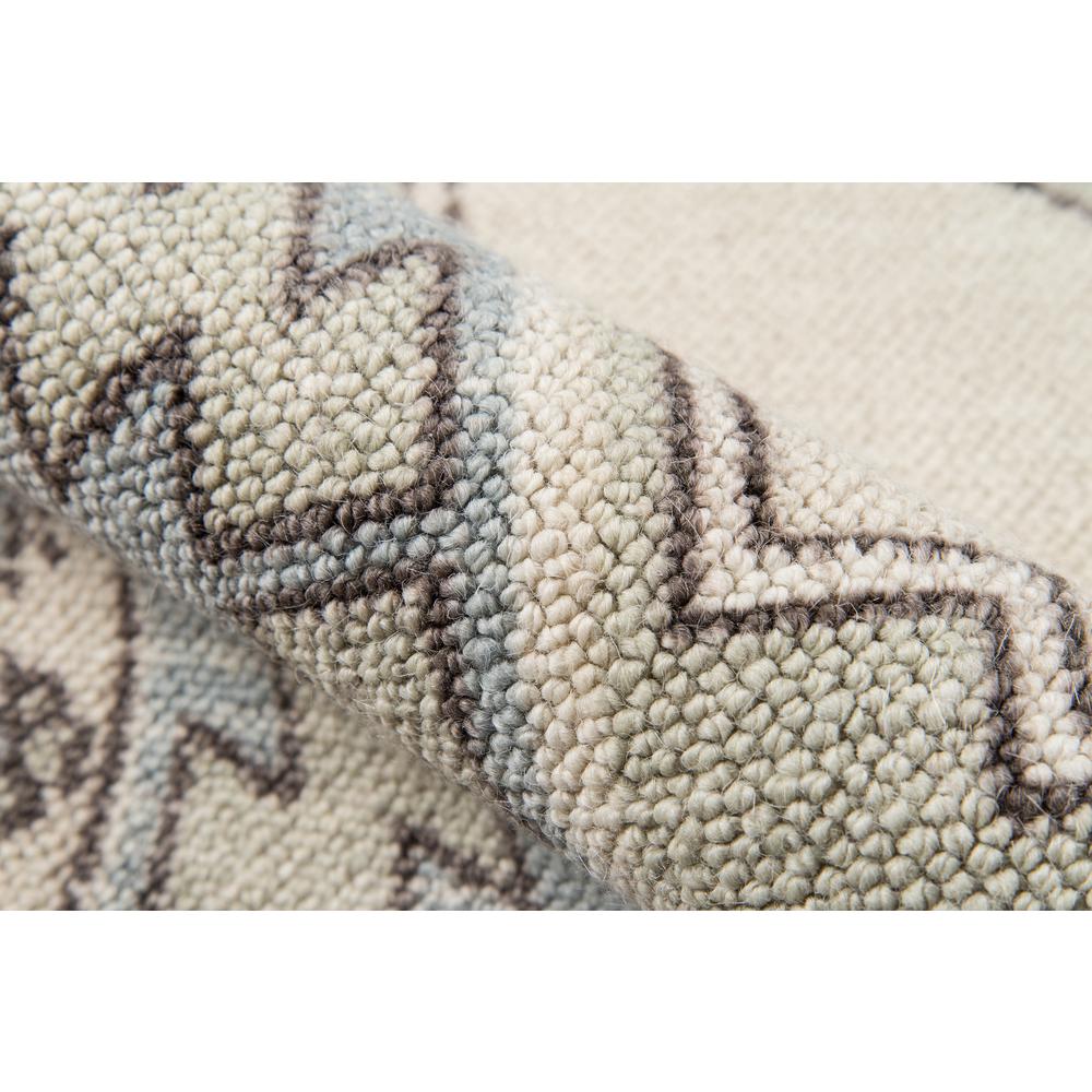 Traditional Rectangle Area Rug, Light Blue, 2' X 3'. Picture 4