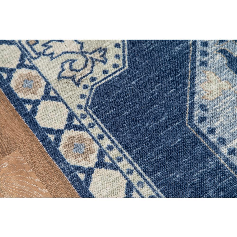 Traditional Rectangle Area Rug, Navy, 2' X 3'. Picture 3