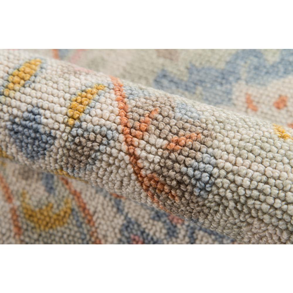 Traditional Rectangle Area Rug, Light Blue, 2' X 3'. Picture 4