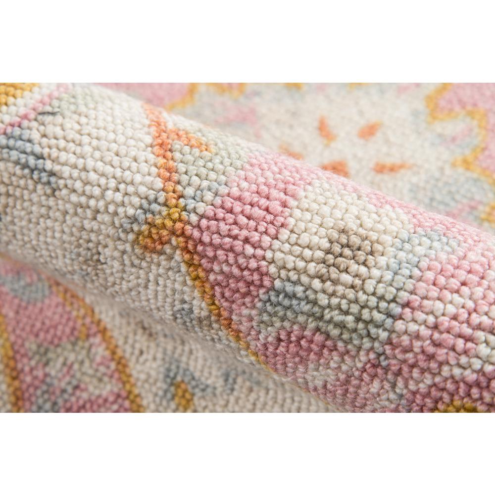 Traditional Rectangle Area Rug, Pink, 2' X 3'. Picture 4