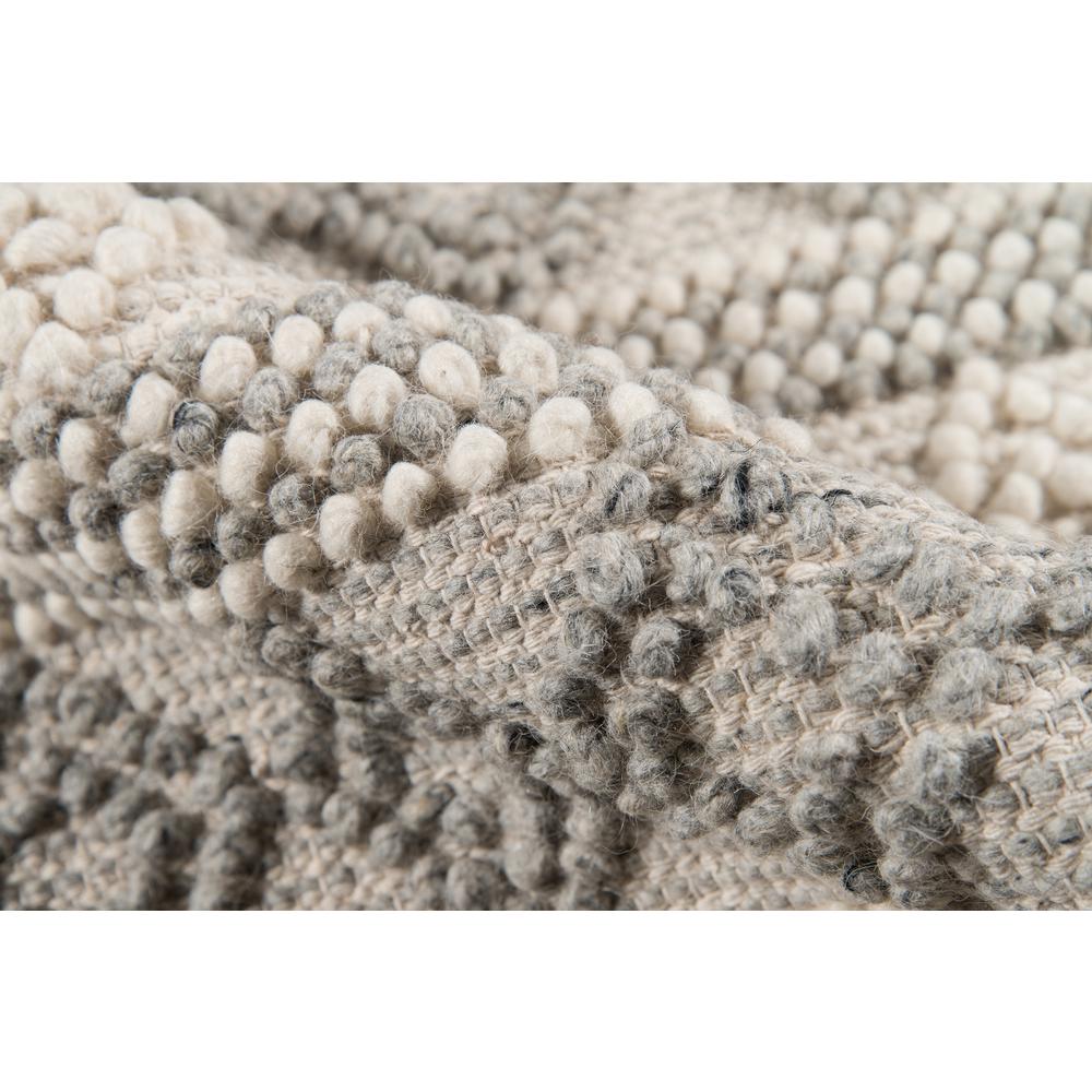 Contemporary Rectangle Area Rug, Ivory, 2' X 3'. Picture 4