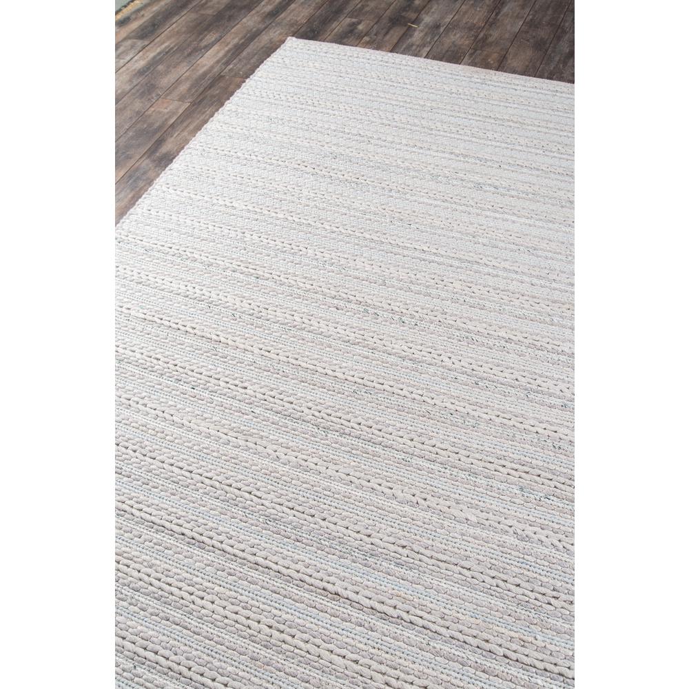 Contemporary Rectangle Area Rug, Light Grey, 2' X 3'. Picture 2