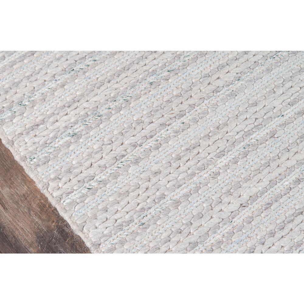 Contemporary Rectangle Area Rug, Light Grey, 2' X 3'. Picture 3