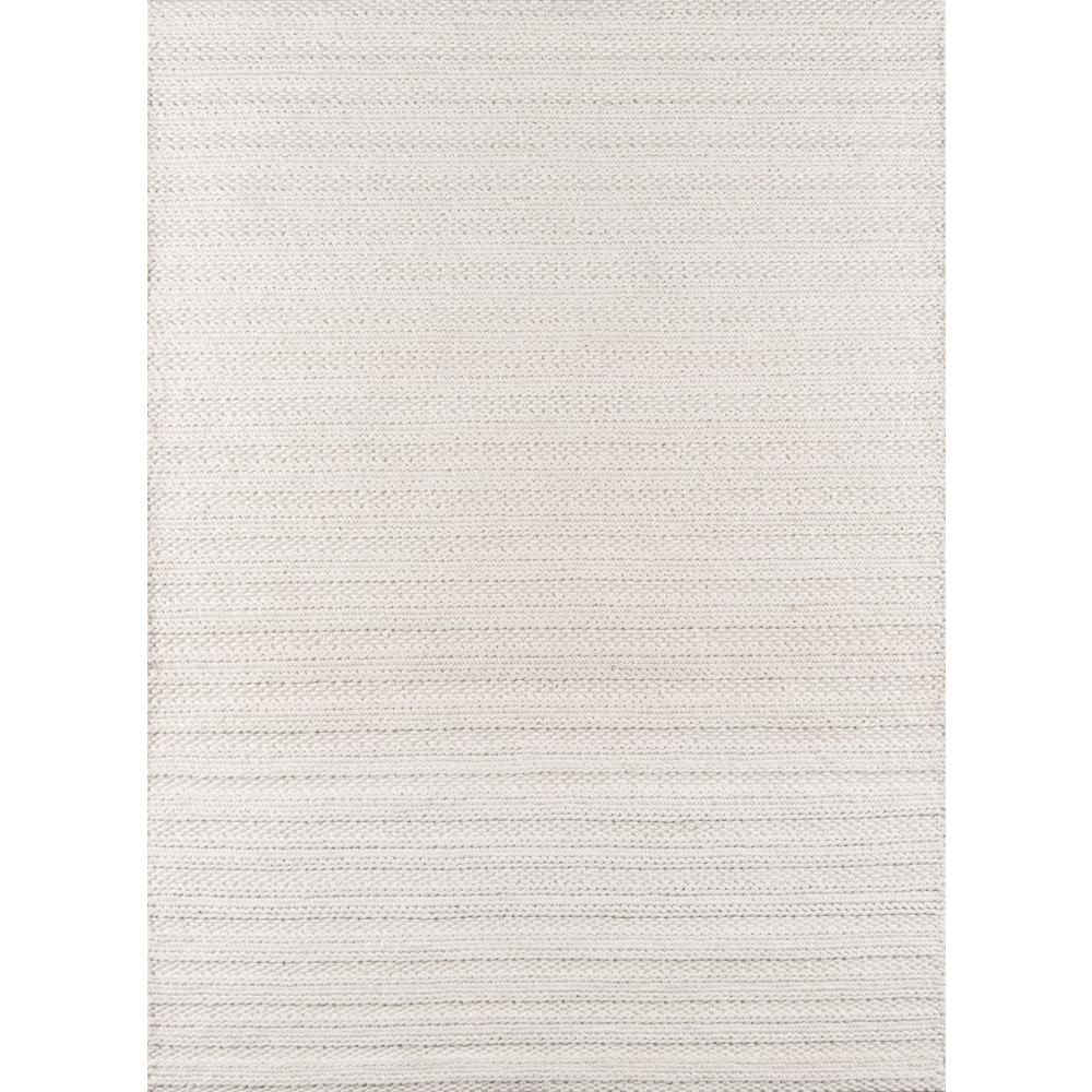 Contemporary Rectangle Area Rug, Ivory, 2' X 3'. Picture 1