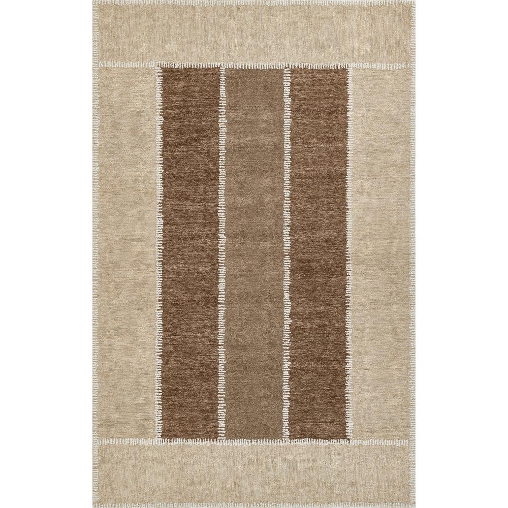 Contemporary Rectangle Area Rug, Beige, 2' X 3'. Picture 1