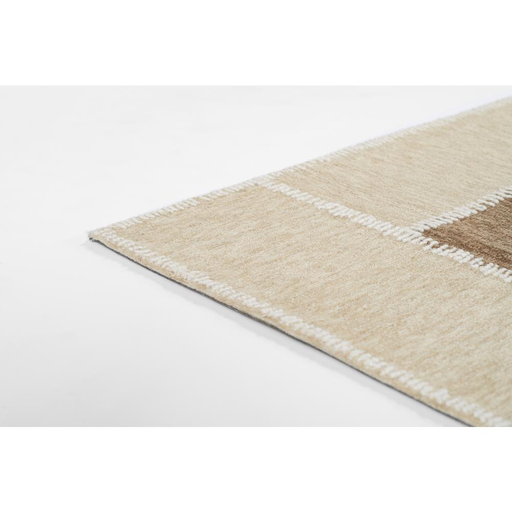Contemporary Rectangle Area Rug, Beige, 2' X 3'. Picture 5