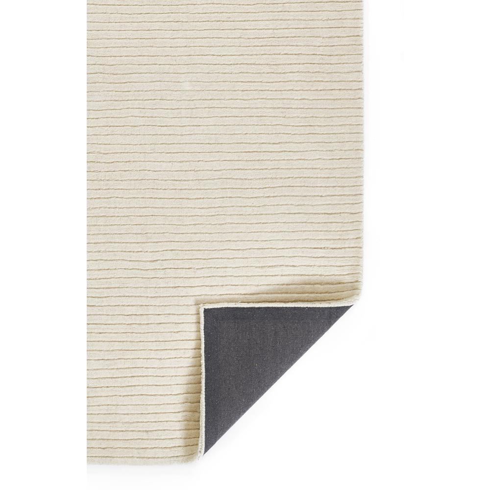 Contemporary Runner Area Rug, White, 2'6" X 8' Runner. Picture 3
